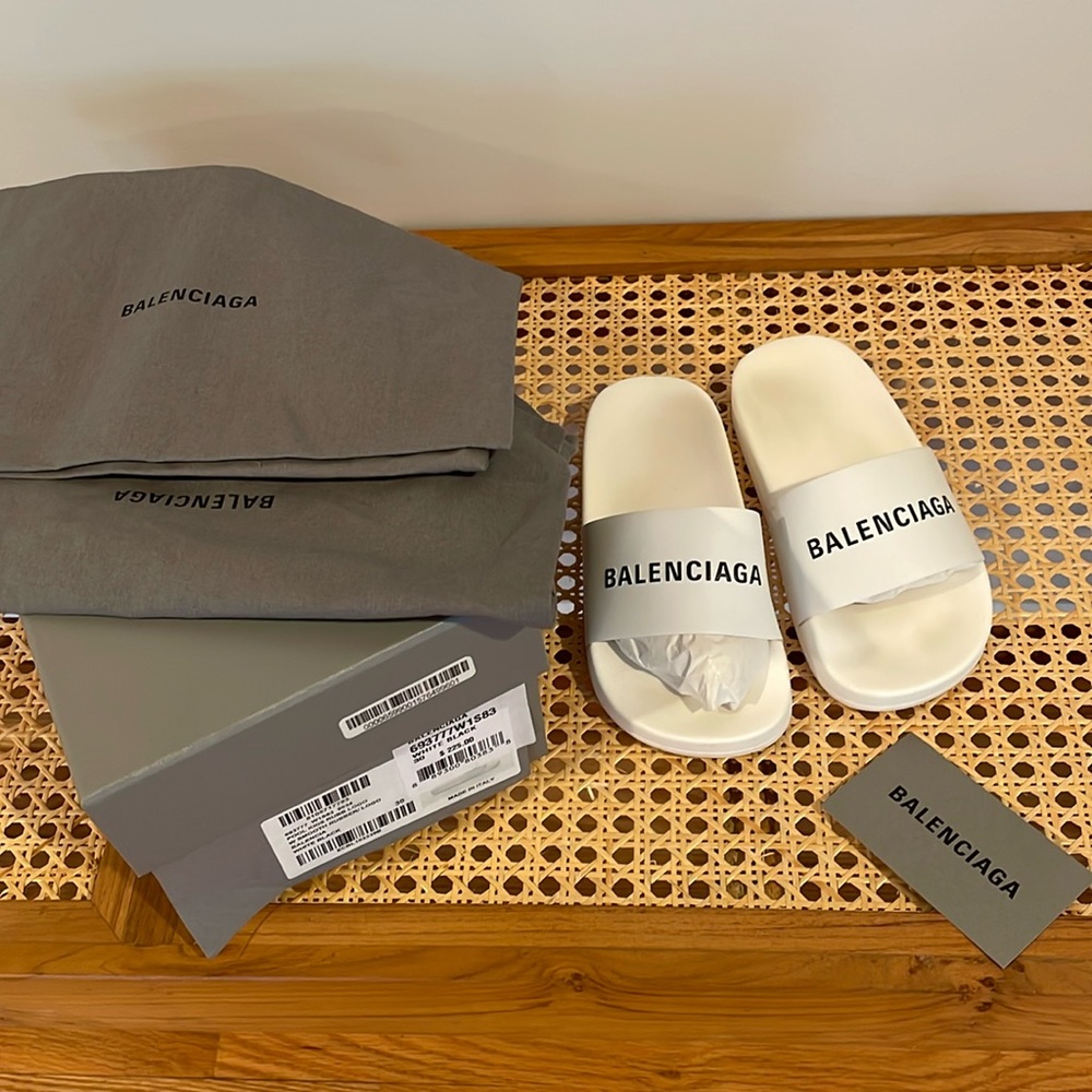 Kids Balenciaga Slides